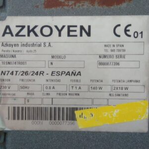 Máquina de trabajo AZKOYEN N 24 canales de ocasión en cabauoportunitats.com