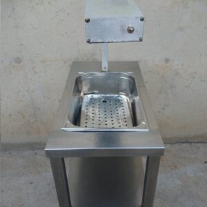 Escalfador de patates i fregits 40x89cm d'ocasió a cabauoportunitats.com Balaguer - Lleida - Catalunya