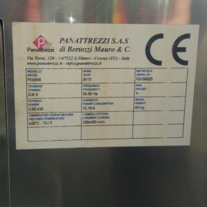 Horno pizza PANATRETTEZZI 60x65cm de ocasión en cabauoportunitats.com