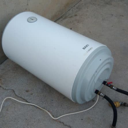 Calentador eléctrico BAXI 80 litros de ocasión en cabauoportunitats.com