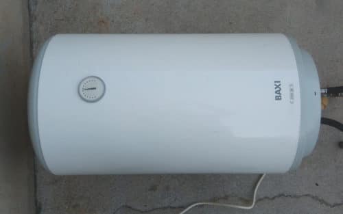 Calentador eléctrico BAXI 80 litros de ocasión en cabauoportunitats.com