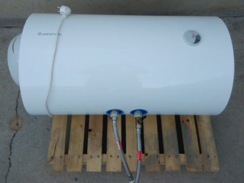 Termo horitzontal ARISTON 95 litres d'ocasió a cabauoportunitats.com Balaguer - Lleida - Catalunya