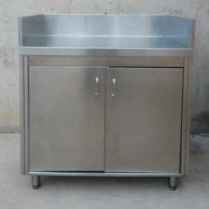 Armari d'acer inoxidable 100x68cm d'ocasió a cabauoportunitats.com Balaguer - Lleida - Catalunya