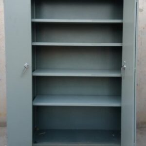 Armario metálico puertas plegables 120x46x196cm de ocasión en cabauoportunitats.com