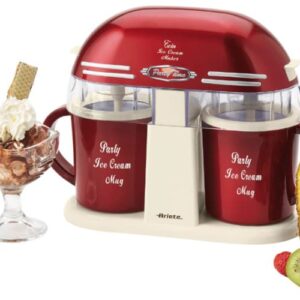 Màquina de gelats doble per a ús domèstic ARIETE TWIN ICE CREAM MAKER nova en venda a cabauoportunitats.com Balaguer - Lleida - Catalunya