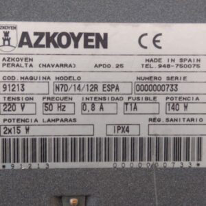 Máquina tabaco segunda mano AZKOYEN N7D 14 canales en cabauoportunitats.com
