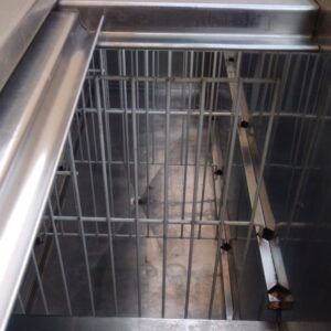 Botellero inox 3 puertas 200x58cm de ocasión en cabauoportunitats.com