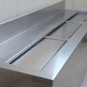 Botellero inox 3 puertas 200cm de ocasión en cabauoportunitats.com