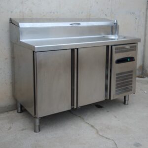 Pizzero con lavamanos 134x70cm de ocasión en cabauoportunitats.com