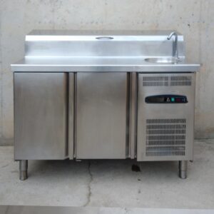 Pizzero con lavamanos 134x70cm de ocasión en cabauoportunitats.com