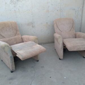 Sillรณn reclinable beige ( 2 uds ) de segunda mano en cabauoportunitats.com