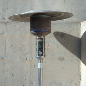 Estufa per a terrassa gas butà d'ocasió a cabauoportunitats.com Balaguer - Lleida - Catalunya
