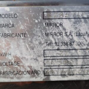 Freidora MIRROR +  calienta fritos de segunda mano en cabauoportunitats.com