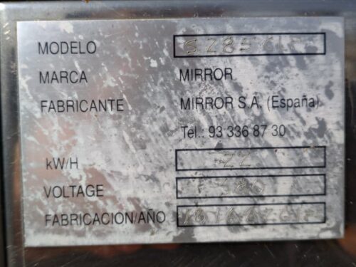 Freidora MIRROR +  calienta fritos de segunda mano en cabauoportunitats.com