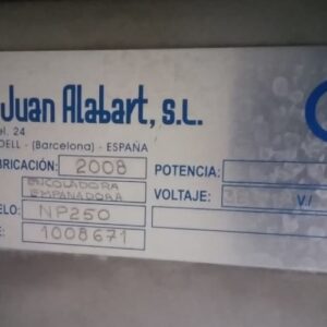 Encoladora empanadora JUAN ALABART de ocasión en cabauoportunitats.com