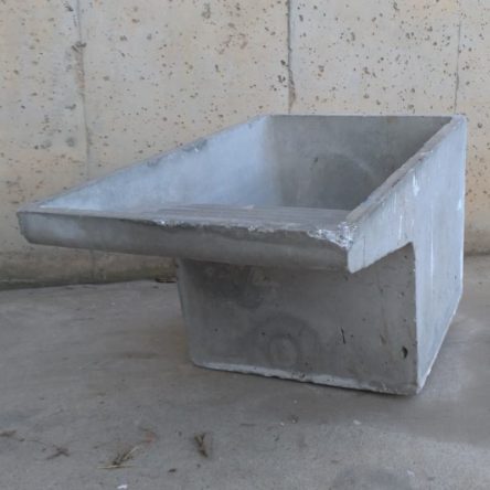 Fregadero hormigón 70x45cm de segunda mano en cabauoportunitats.com