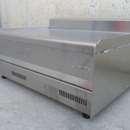 Taula neutra d'acer inoxidable JEMI 80x60cm d'ocasió a cabauoportunitats.com Balaguer - Lleida - Catalunya
