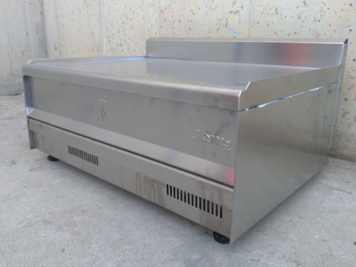 Taula neutra d'acer inoxidable JEMI 80x60cm d'ocasió a cabauoportunitats.com Balaguer - Lleida - Catalunya