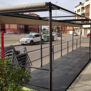 Terrassa bar 10x2m d'ocasió a cabauoportunitats.com Balaguer - Lleida - Catalunya