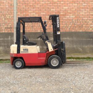 Carretilla elevadora NISSAN 15 1500kg de ocasión en cabauoportunitats.com
