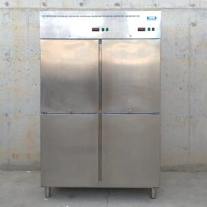Cámara frigorífica inox 2 zonas frío 125x72x200cm de segunda mano en cabauoportunitats.com