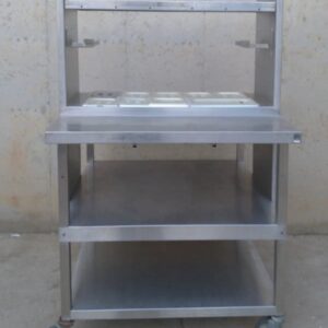 Carro d'inox per a hostaleria 90x100cm d'ocasió a cabauoportunitats.com Balaguer - Lleida - Catalunya