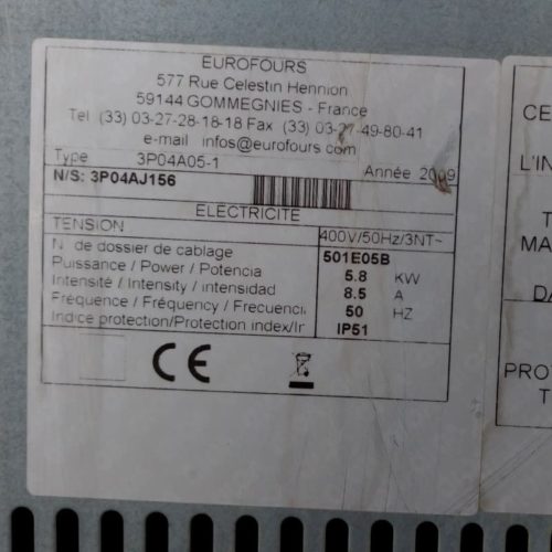 Horno de pan EUROFOURS de segunda mano en cabauoportunitats.com