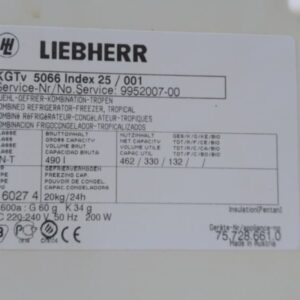 Frigorífico LIEBHERR 70x60x199cm de segunda mano en cabauoportunitats.com
