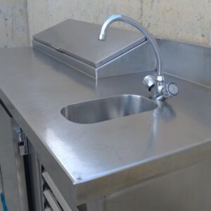 Frigorífico pizzero con lavamanos 150cm de segunda mano en cabauoportunitats.com