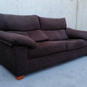 Sofà marró 190x95x95cm de segona mà a cabauoportunitats.com Balaguer - Lleida - Catalunya