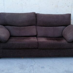 Sofà marró 190x95x95cm de segona mà a cabauoportunitats.com Balaguer - Lleida - Catalunya