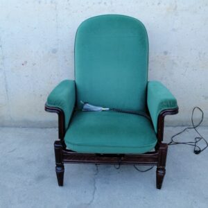 Butaca reclinable amb comandament vintage de segona mà a cabauoportunitats.comBalaguer - Lleida - Catalunya