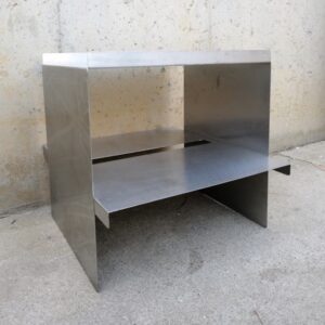 Empostada d'acer inoxidable 42x46cm de segona mà a cabauoportunitats.com Balaguer - Lleida - Catalunya