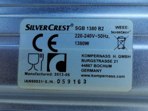 Horno sobremesa SILVERCREST de segunda mano en cabauoportunitats.com