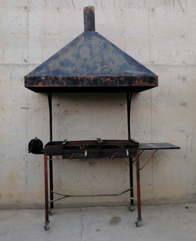 Barbacoa de segunda mano 200x50cm en cabauoportunitats.com