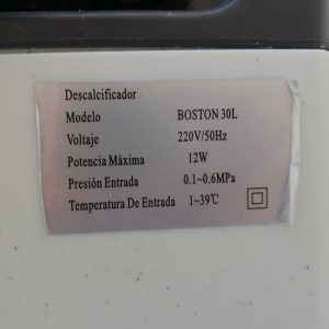 Descalcificador de agua KLINWASS BOSTON 30L de ocasión en cabauoportunitats.com