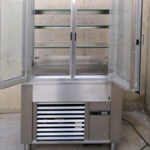 Expositor autoservicio refrigerado 90x75cm de segunda mano en cabauoportunitats.com