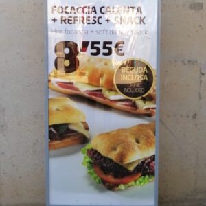 Letrero iluminado de segunda mano para comercio en cabauoportunitats.com