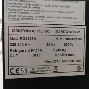 Máquina hielo MANITOWOK RG4625A de segunda mano en cabauoportunitats.com