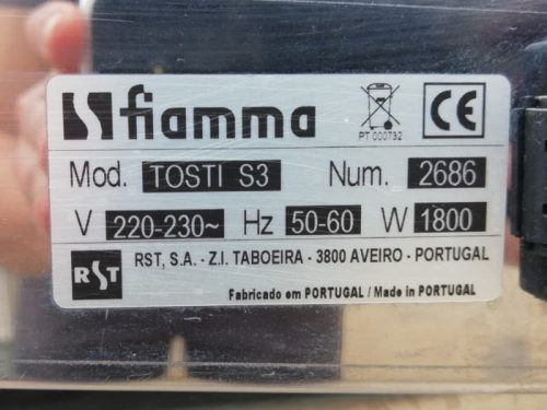 Tostadora salamandra FIAMMA de segunda mano en cabauoportunitats.com