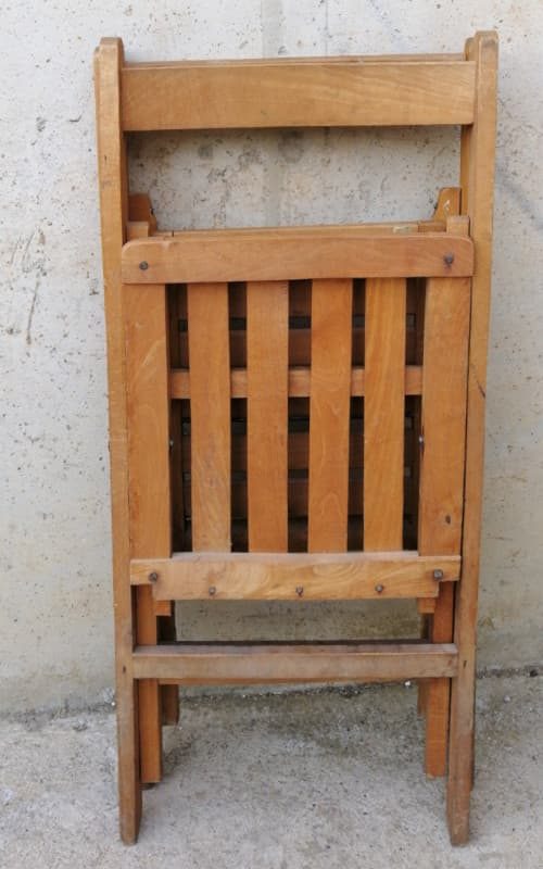 Cadira plegable de segona mà a cabauoportunitats.com Balaguer - Lleida - Catalunya