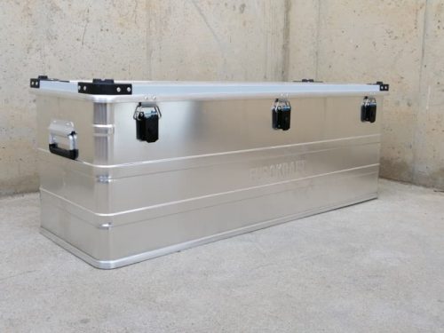 Caja de aluminio 117x40x40cm nueva en cabauoportunitats.com