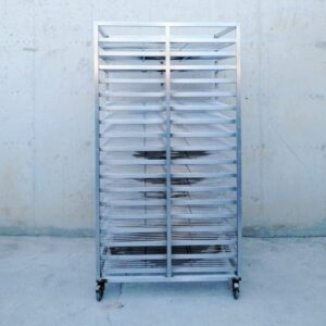 Carro inox 90x70cm de segunda mano en cabauoportunitats.com