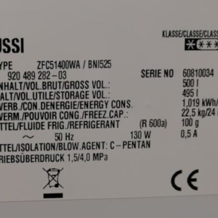 Congelador arcón ZANUSSI 495 litros en cabauoportunitats.com
