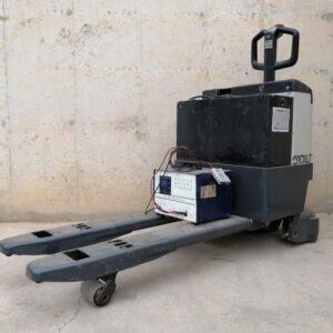 Transpaleta eléctrica CROWN 2000kg de segunda mano en cabauoportunitats.com