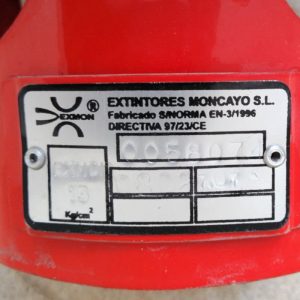 Extintor polvo ABC con sprinkler de ocasión en cabauoportunitats.com