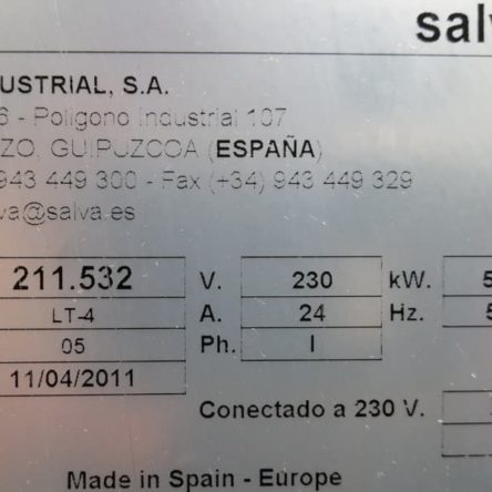 Horno convección SALVA de segunda mano en cabauoportunitats.com