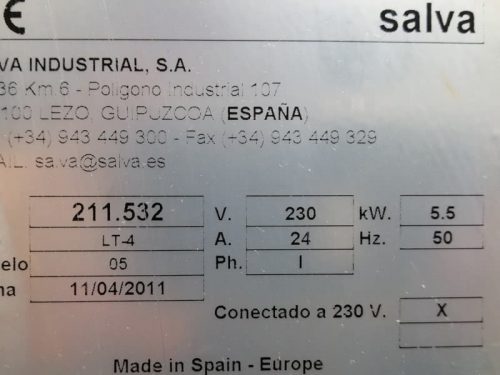 Horno convección SALVA de segunda mano en cabauoportunitats.com