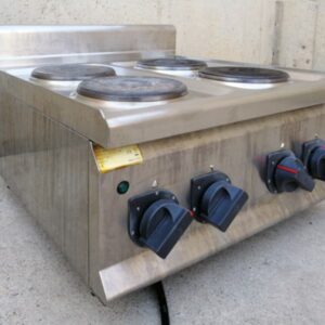 Cocina eléctrica 4 fuegos de segunda mano en cabauoportunitats.com