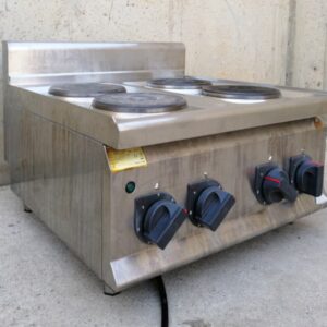 Cocina eléctrica 4 fuegos de segunda mano en cabauoportunitats.com